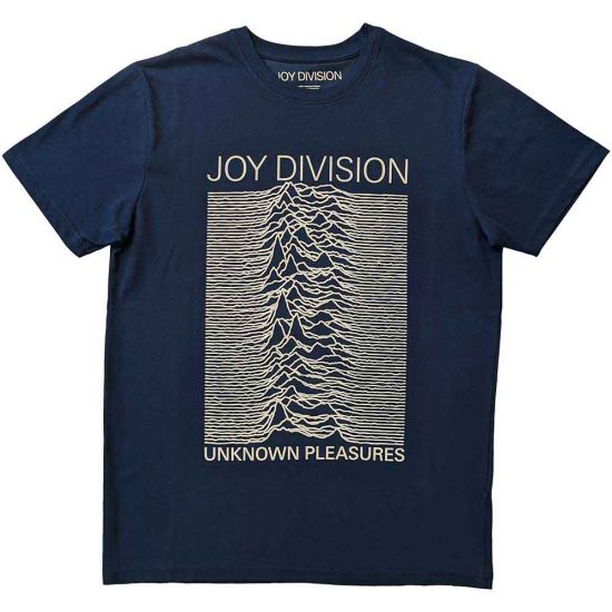 Joy Division: Unknown Pleasures FP - Denim Blue T-Shirt