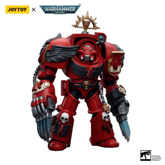 Warhammer 40,000: JoyToy Figure - Blood Angels Assault Terminators Brother Tyborel (1/18 scale) Preorder