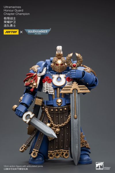 Warhammer 40,000: JoyToy Figure - Ultramarines Honour Guard Chapter Champion (1/18 scale) Preorder