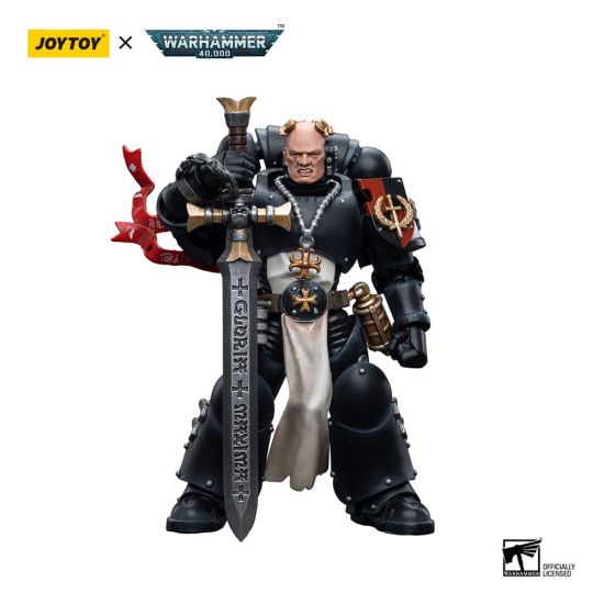 Warhammer 40,000: JoyToy Figure - Black Templars Emperor's Champion Bayard's Revenge (1/18 scale) Preorder