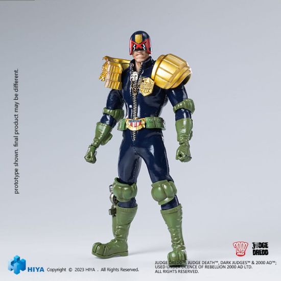 Judge Dredd: John Rambo Exquisite Super Series Action Figure 1/12 (15cm) Preorder