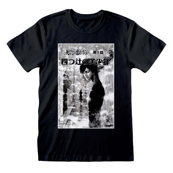 Junji-Ito: camiseta blanca y negra