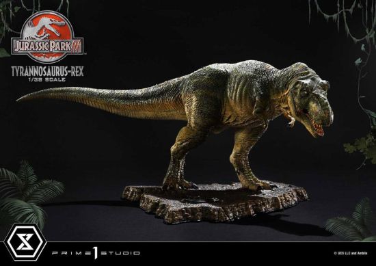 Jurassic Park III : Statue T-Rex Prime Collectibles 1/38 (17 cm) Précommande