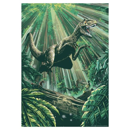 Jurassic Park: Jungle Art Edition gelimiteerde kunstprint ter ere van het 30-jarig jubileum (42 x 30 cm) vooraf bestellen