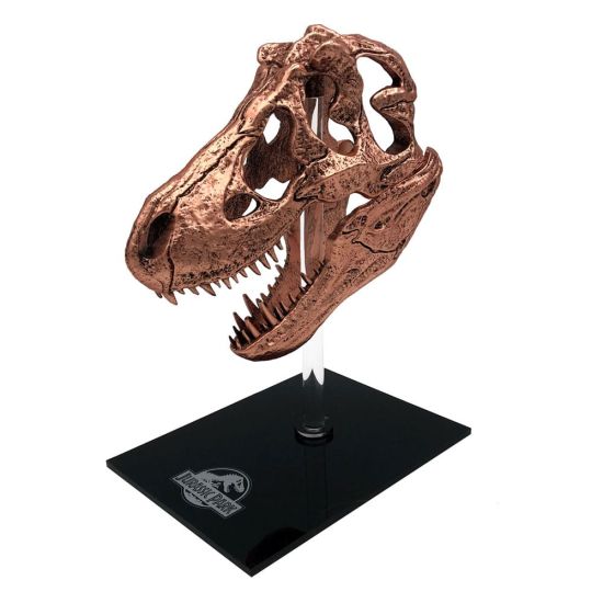 Jurassic Park: Réplica de utilería a escala de calavera de T-Rex (10 cm) Reserva
