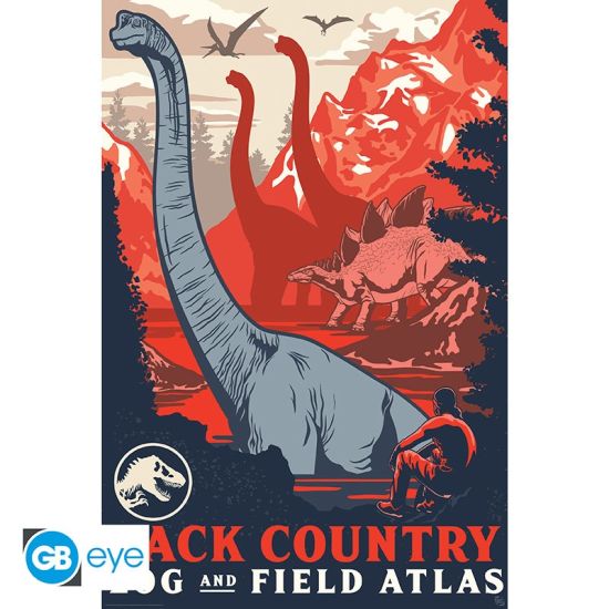 Jurassic World : Affiche Back Country (91.5x61cm) Précommande