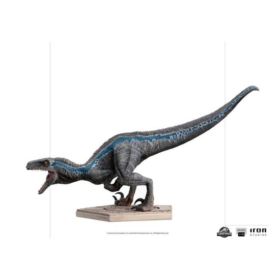 Jurassic World Fallen Kingdom: Estatua azul a escala artística 1/10 (19 cm) Reserva