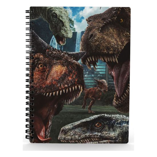 Jurassic World: Cuaderno para selfies con efecto 3D por adelantado