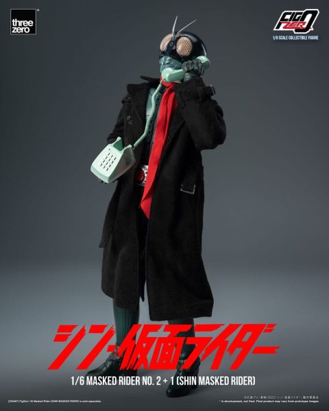 Kamen Rider: Masked Rider No.2+1 (Shin Masked Rider) FigZero Action Figure 1/6 (32cm) Preorder