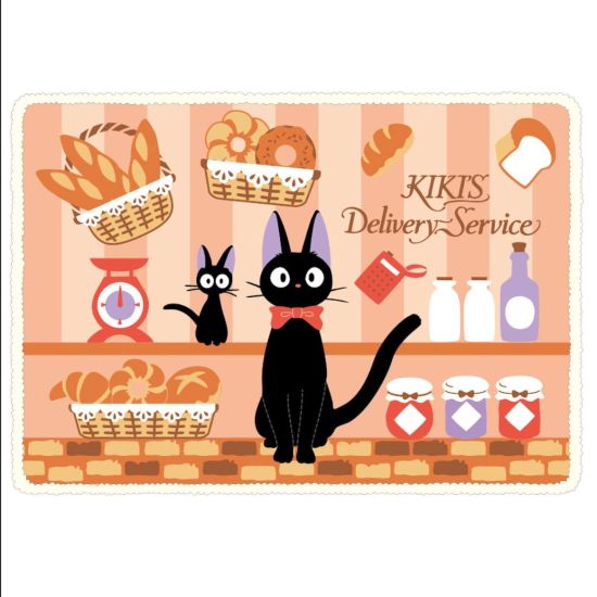 Kiki's Delivery Service: Jiji's Bakery Fluffy Plaid (70x100cm)