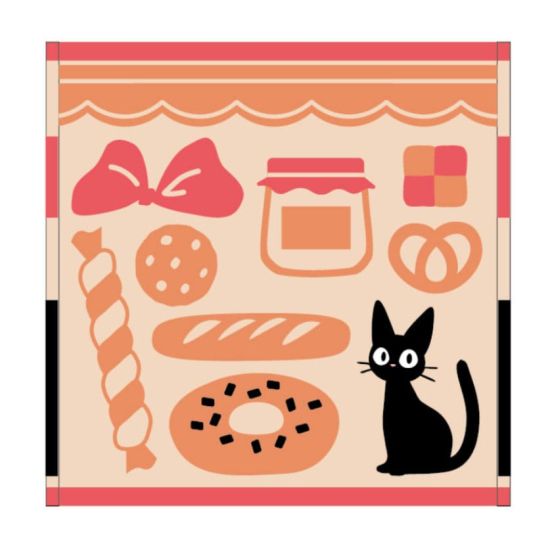 Kiki's Delivery Service: Jiji's Bakery Mini Towel (25x25cm) Preorder