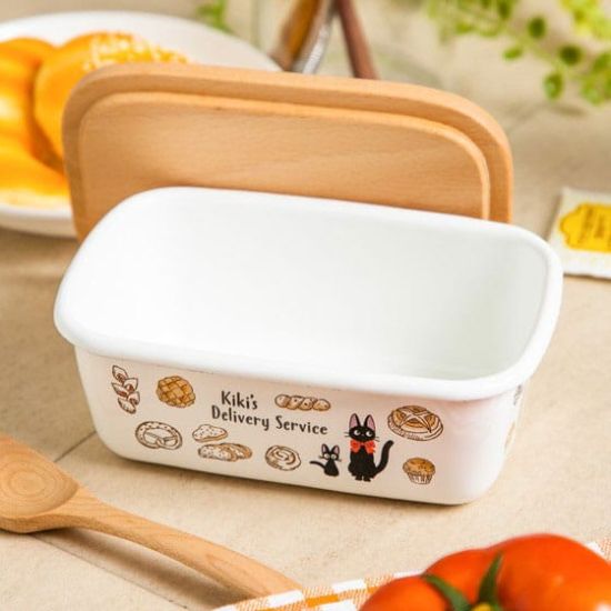 Kiki's Delivery Service: Viennese Pastries Butter Dish with Wooden Lid (500ml) Preorder