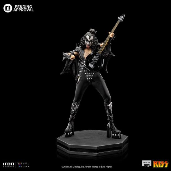 Kiss Art: Gene Simons Limited Edition 1/10 Scale Statue (26cm) Preorder