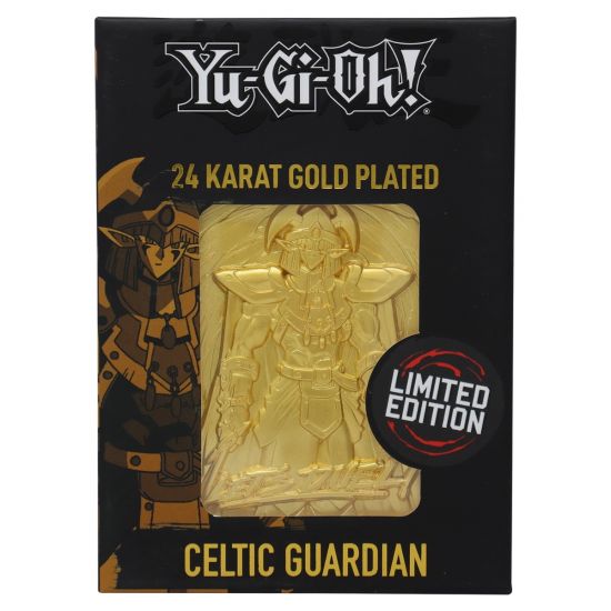Yu Gi Oh!: Celtic Guardian Knight Limited Edition 24K Gold Plated Metal Card