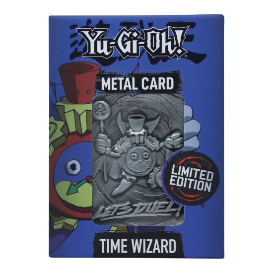 Yu Gi Oh!: Time Wizard Limited Edition metalen kaart voorbestellen