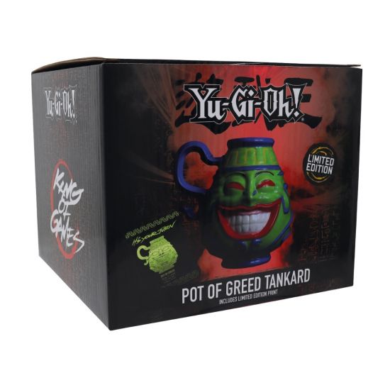 Yu-Gi-Oh!: Pot Of Greed Limited Edition Tankard