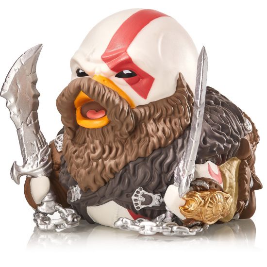 God Of War: Ragnarok Kratos TUBBZ Pato de goma coleccionable