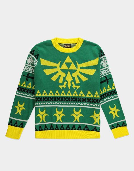 Legend Of Zelda: Hyrule Bright Ugly Christmas Sweater/Jumper