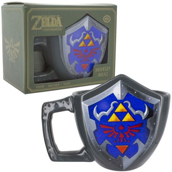 Taza Legend of Zelda: Escudo Hylian (11cm)