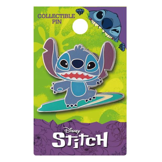 Lilo & Stitch: Surfing Stitch Pin Badge Preorder
