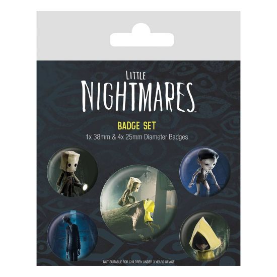 Little Nightmares : Pack de 5 boutons à épingler Little Nightmares II