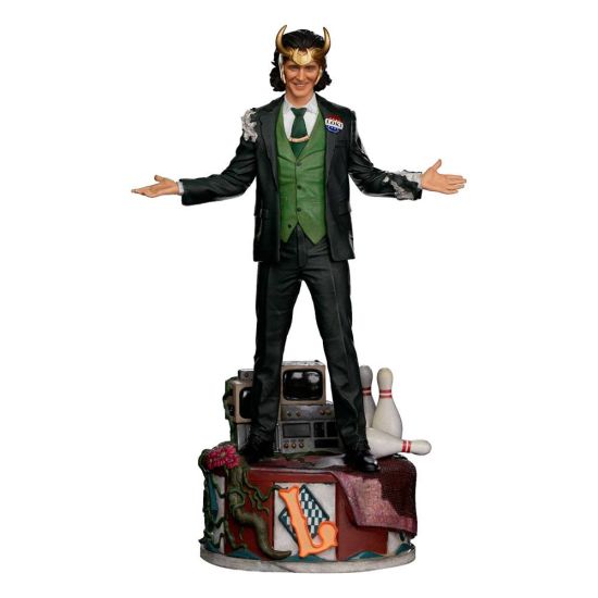 Loki: Loki President Variant Art Scale Statue 1/10 (25cm) Preorder