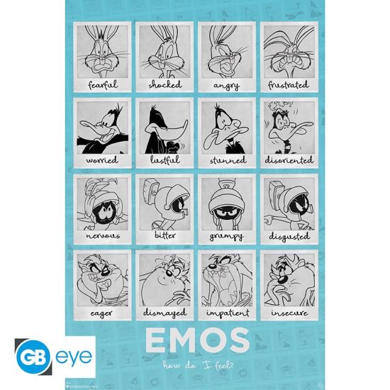 Looney Tunes: Moods-poster (91.5 x 61 cm) Voorbestelling