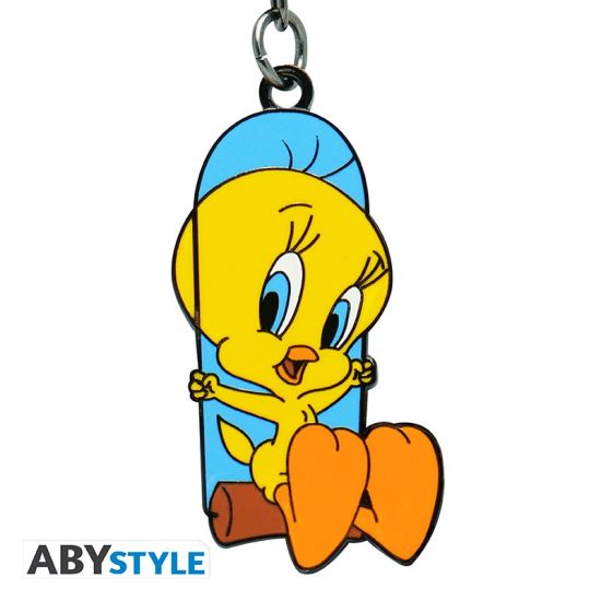 Looney Tunes: Tweety Metal Keychain Preorder