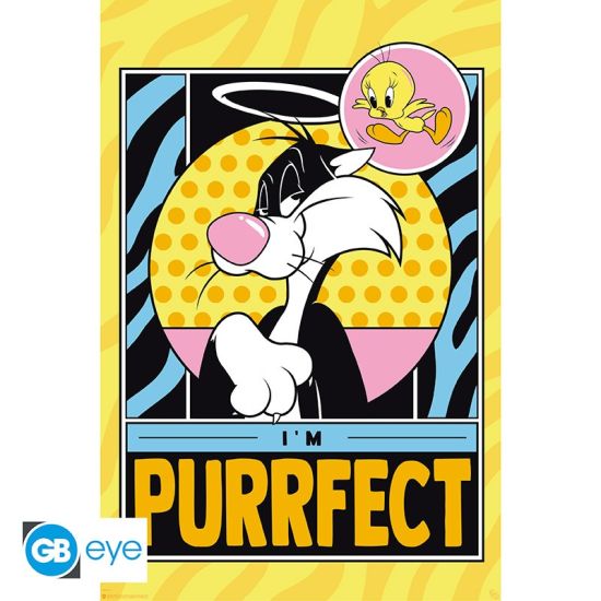 Looney Tunes: Tweety & Sylvester-poster (91.5 x 61 cm) Voorbestelling