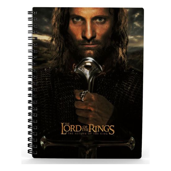 Lord of the Rings: Aragorn 3D-Effect Notebook