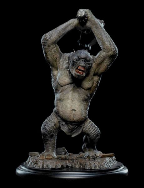 Seigneur des Anneaux : Mini Statue Troll des Cavernes (16 cm) Précommande