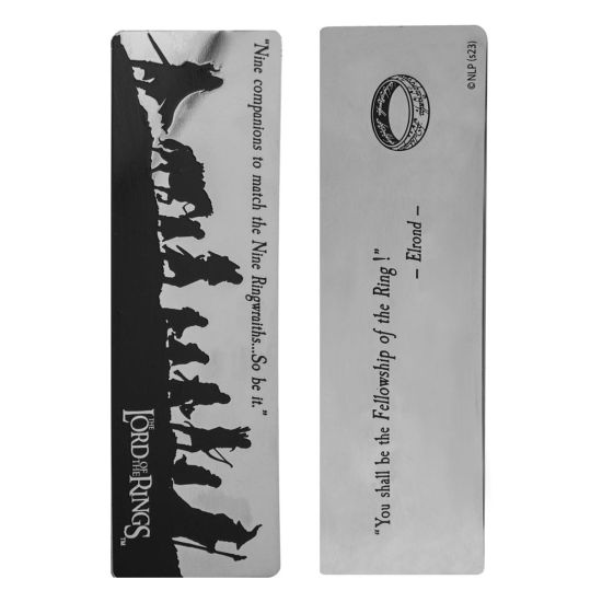Lord of the Rings: Fellowship of the Ring Bookmark (14cm x 4cm)