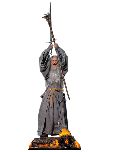 El Señor de los Anillos: Gandalf The Grey Master Forge Series Estatua Edición definitiva 1/2 (156 cm) Reserva
