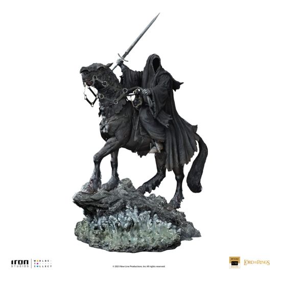 Seigneur des Anneaux : Nazgul sur cheval Deluxe Art Scale Statue 1/10 (42 cm) Précommande