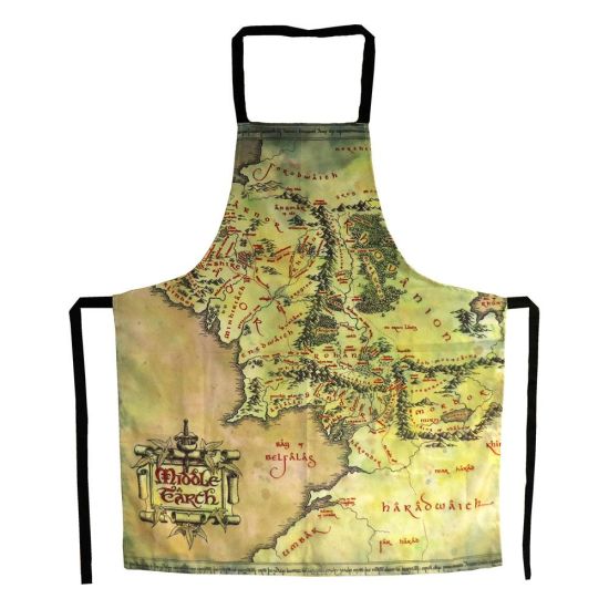 Lord of the Rings: The Middle Earth Map Cooking Apron Preorder