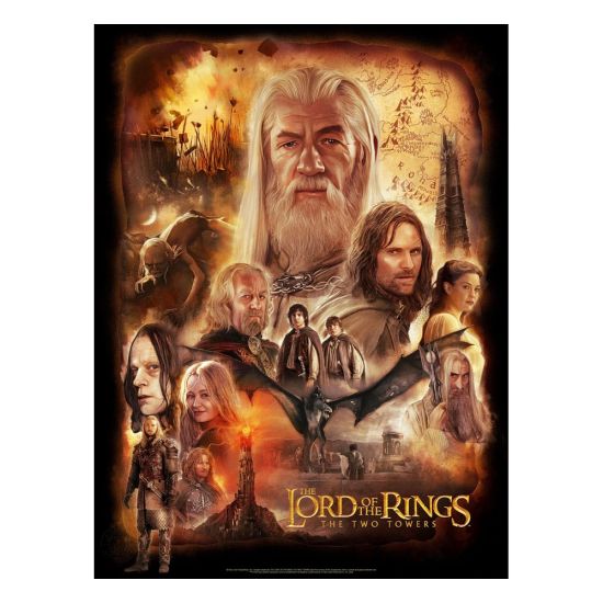 Lord of the Rings: The Two Towers Art Print (46cm x 61cm) - unframed