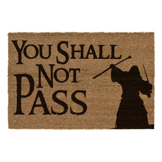 Lord of the Rings: Je zult niet passeren Deurmat (60 cm x 40 cm)