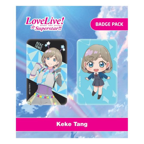 Love Live!: Keke Tang Pin Badges 2-Pack Preorder