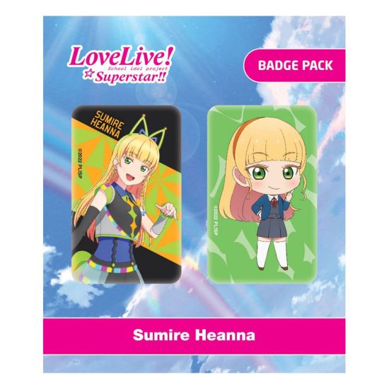 Love Live!: Sumire Heanna Pin Badges 2-Pack Preorder