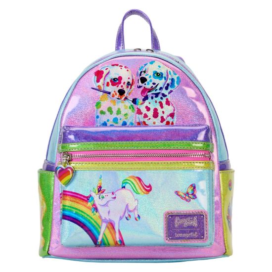 Loungefly Lisa Frank: Colour Block Mini Backpack Preorder