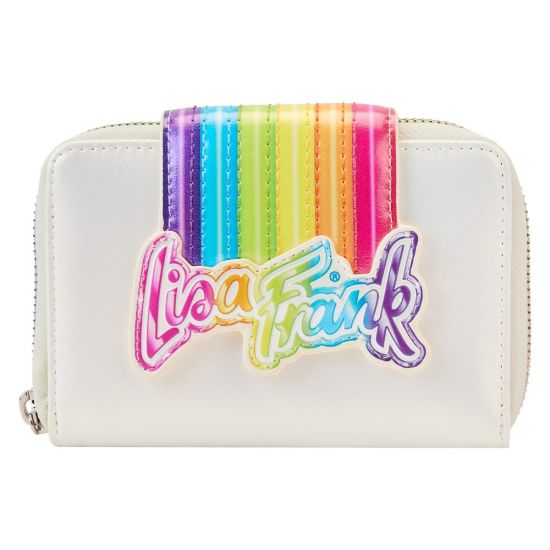 Loungefly Lisa Frank: Rainbow Logo Zip Wallet