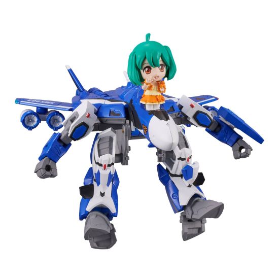 Macross Frontier: VF-25G MESSIAH VALKYRIE TINY SESSION (MICHAEL USE) with RANKA (10cm)