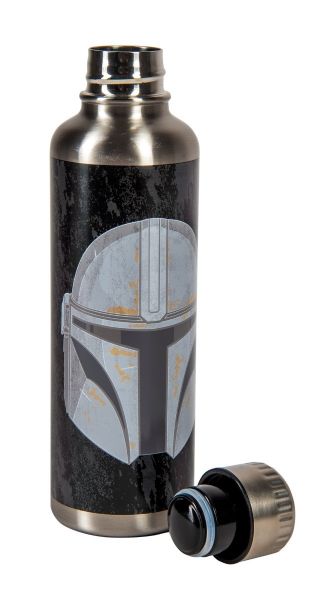 Star Wars: The Mandalorian Metal Water Bottle