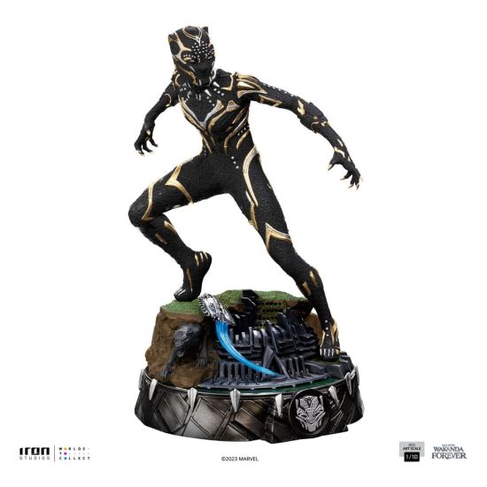 Marvel: Estatua a escala artística de Wakanda Forever de Black Panther 1/10 (21 cm) Reserva