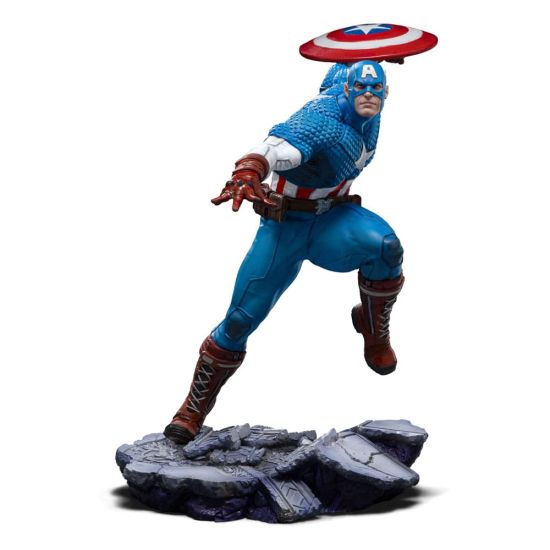 Marvel: Captain America BDS Art Scale-standbeeld 1/10 (22 cm) Pre-order