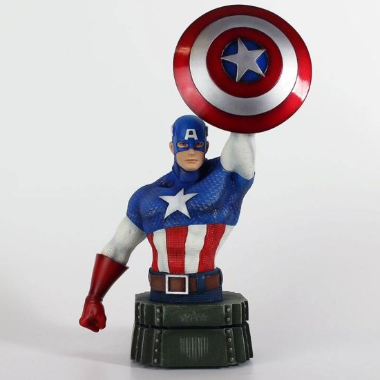 Marvel : Buste de Captain America (26 cm)