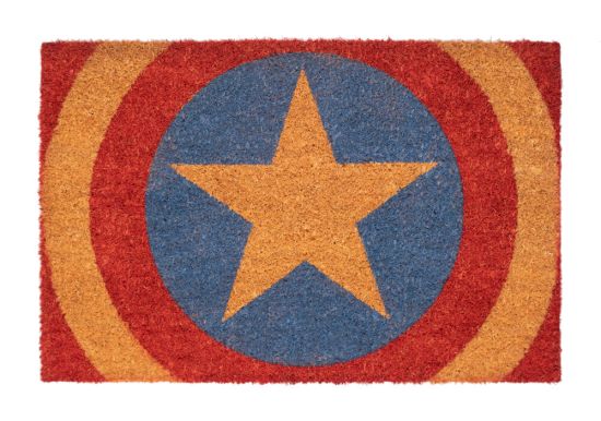 Marvel: Reserva del tapete para puerta del Capitán América