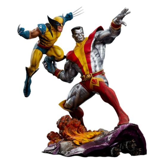 Marvel: Colossus and Wolverine Fastball Special Premium Format Statue (61cm) Preorder