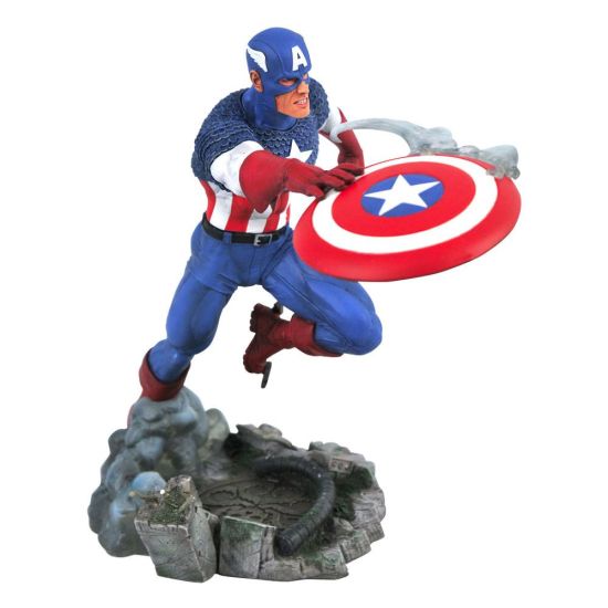 Galería de cómics de Marvel: Capitán América vs. Estatua de PVC (25 cm) Reserva