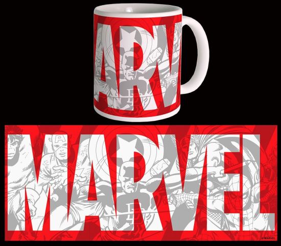 Marvel Comics: mok met groot logo vooraf bestellen